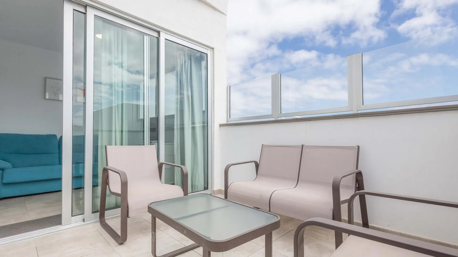 Costa Norte San Andres Studio Con Terraza Compartida Vista Al Mar Trapiche  Apartamento Trapiche (Las Palmas)