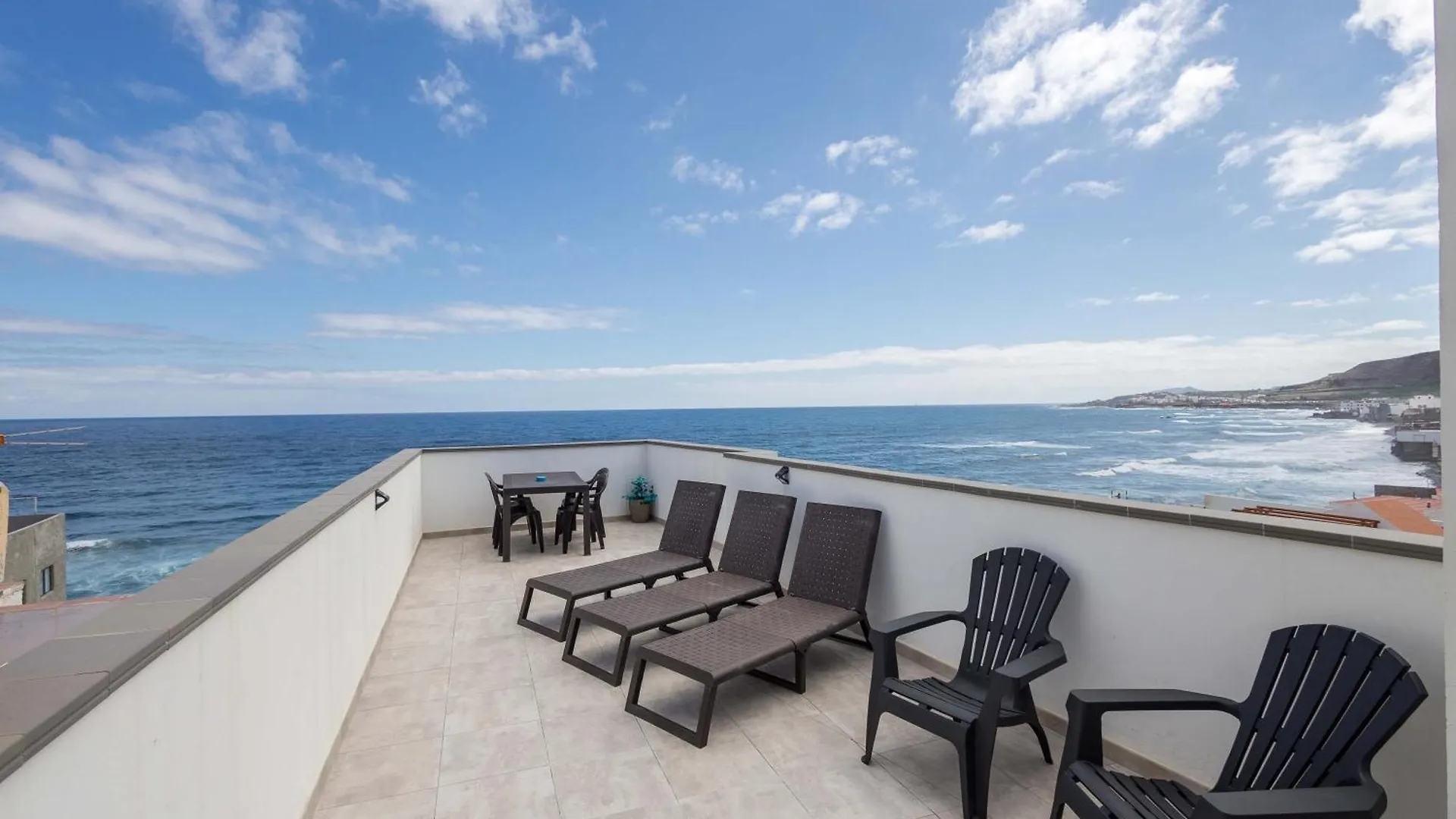 Costa Norte San Andres Con Terraza Compartida Vista Al Mar Apartment Trapiche (Las Palmas)
